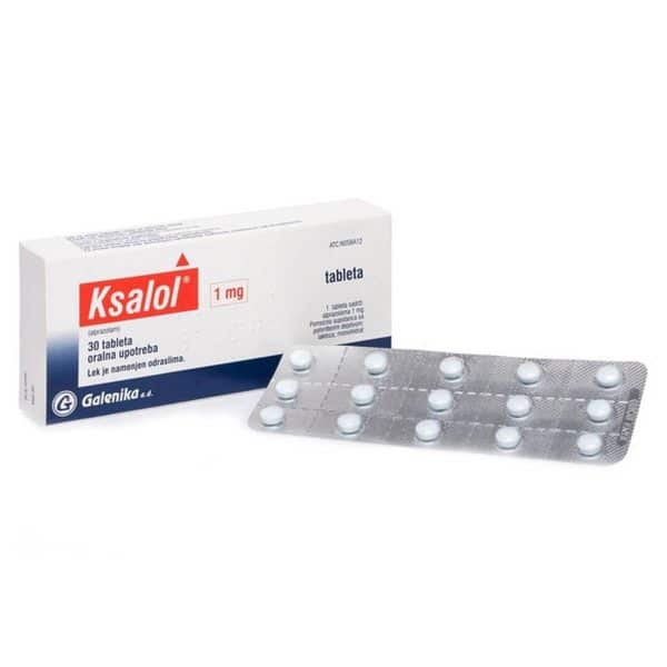 Buy Ksalol Alprazolam 1 mg Insomnia Tabs UK